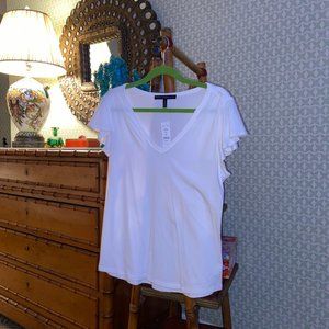White House Black Market White Shirt